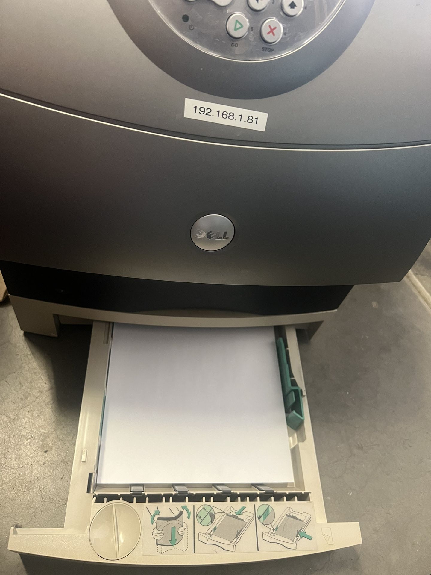 Dell W5300 laser printer