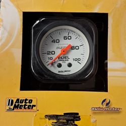 Fuel Autometer Gauge New 