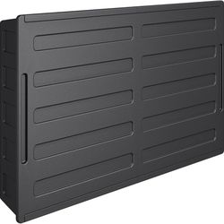  Hard Outdoor TV Cover for 45-55 inch TVs, Weatherproof Solid TV Cover with Full Motion Articulating TV Wall Mount for TV and Flat Panels