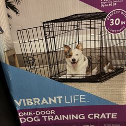 One-Door Dog Training Crate