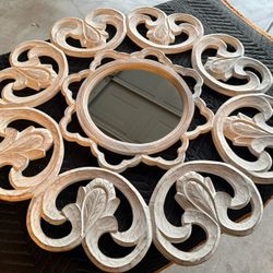 Antique Wall Mirror - Round 
