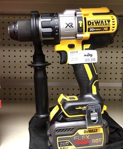 Dewalt hammer drill with 6.0ah battery and bag model:dc996