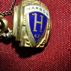 Antique Tie Clip Harbor 1942 