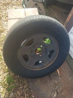 16 inch rim 235/ 70/ 16 tire