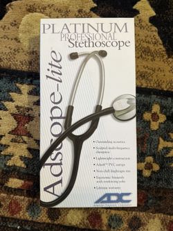 New stethoscope & blood pressure cuff - Nursing Student