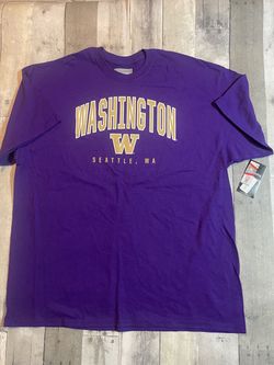 purple University of Washington Huskies t-shirt 2XL #college #NCAA