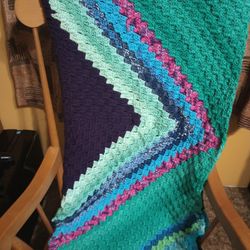 Handcrafted Throw Blanket 