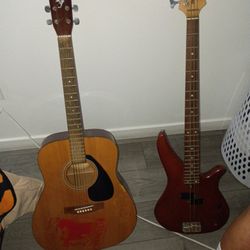 Yamaha Guitar And Electric Quitars And Basses