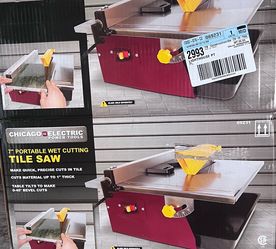 7” Portable Wet Cutting tile Saw