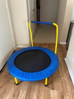 Mini Trampoline with Handle Bar