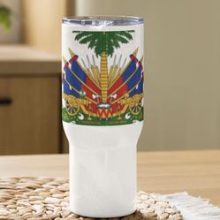 Haiti Travel mug with a handle