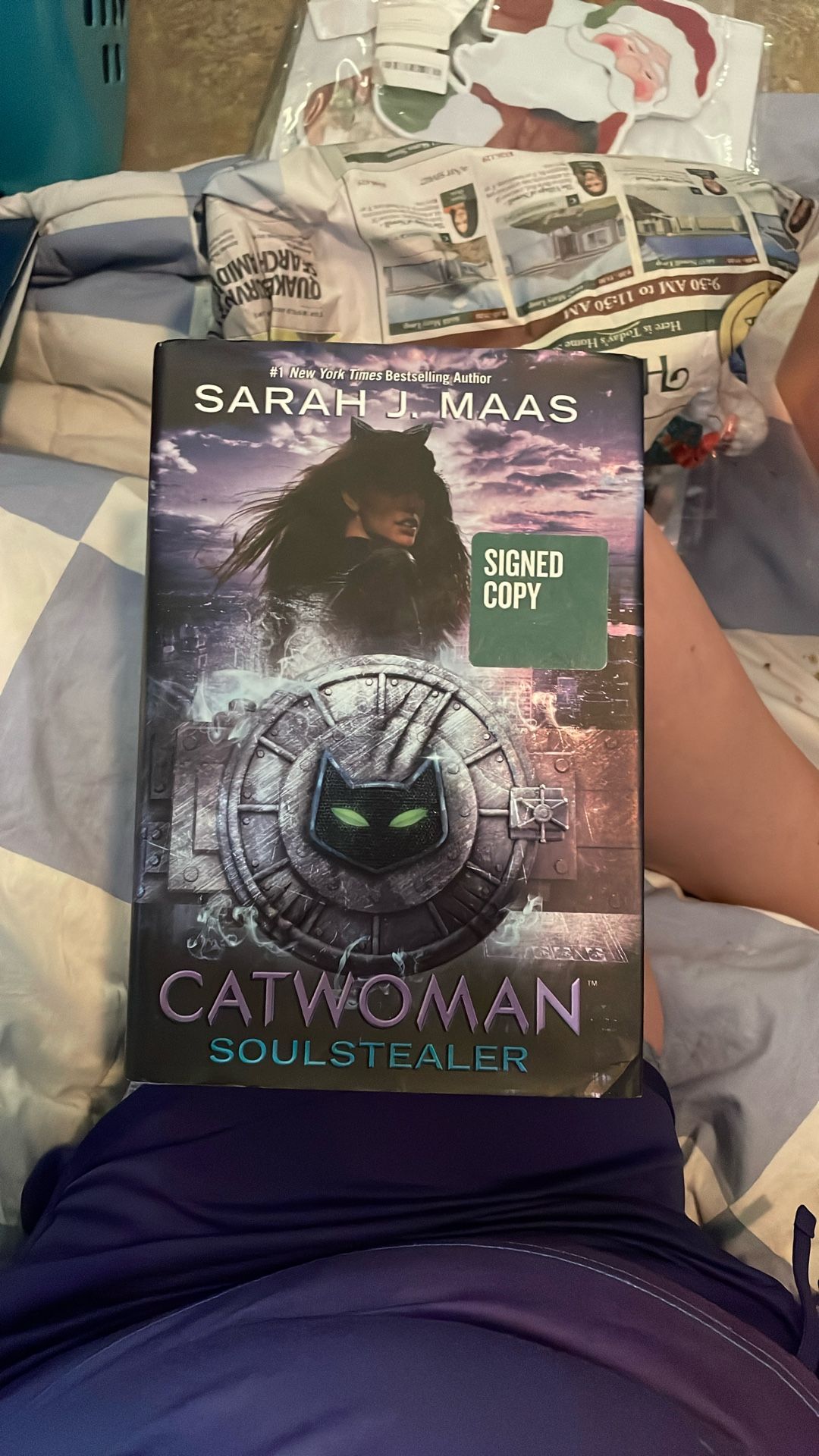 Cat Woman . Author Sarah J Mass