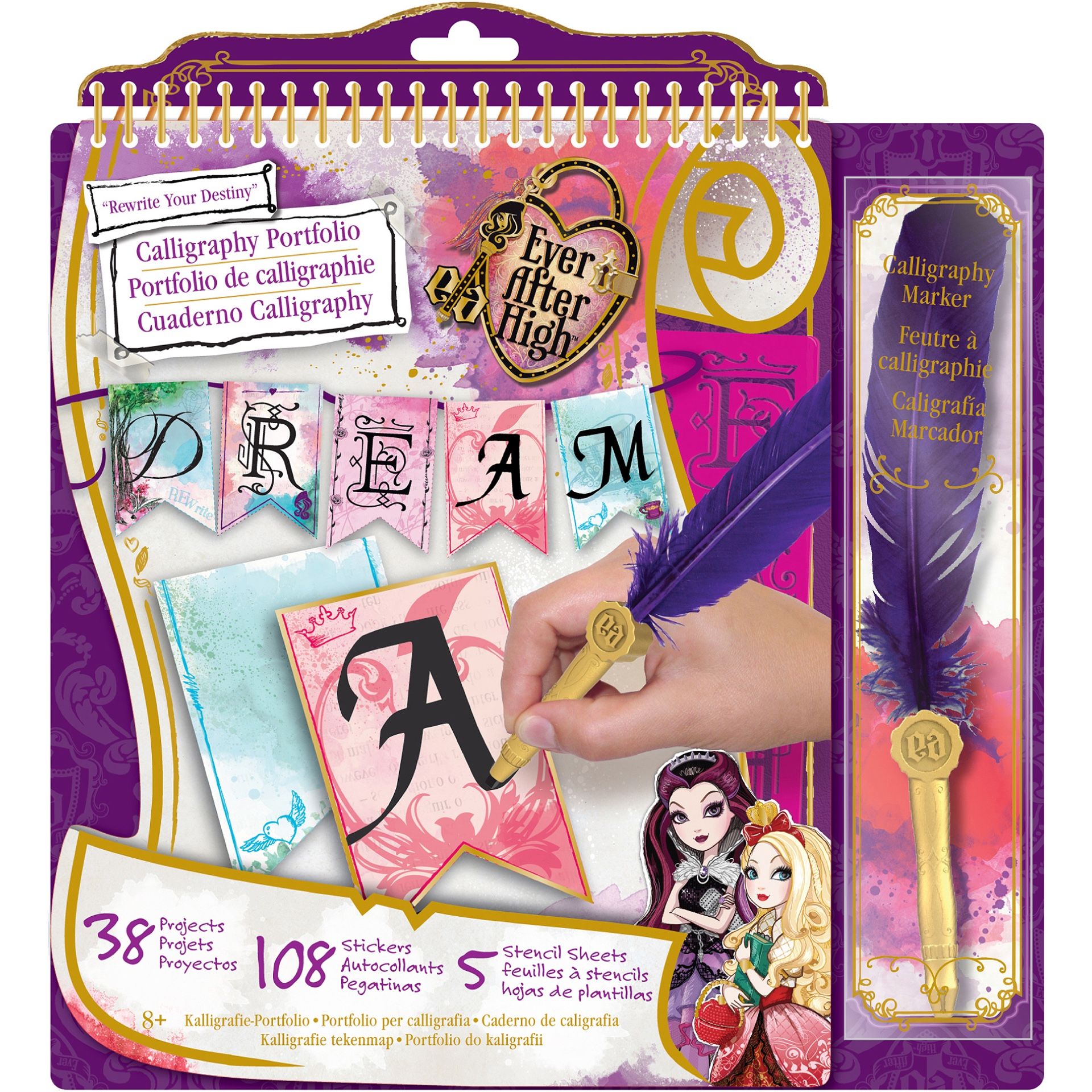 Ever After High Calligraphy Set “Rewrite your Destiny”