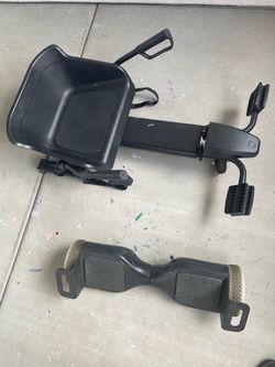 hoover board with seat