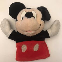Vintage Mickey Mouse Hand Puppet 