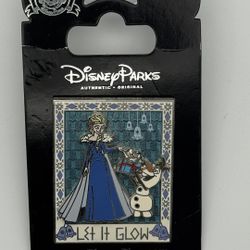 Disney Frozen Elsa and Olaf Let it Glow Christmas 2017 Pin NEW