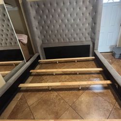 Cal King Bed Frame And Headboard 