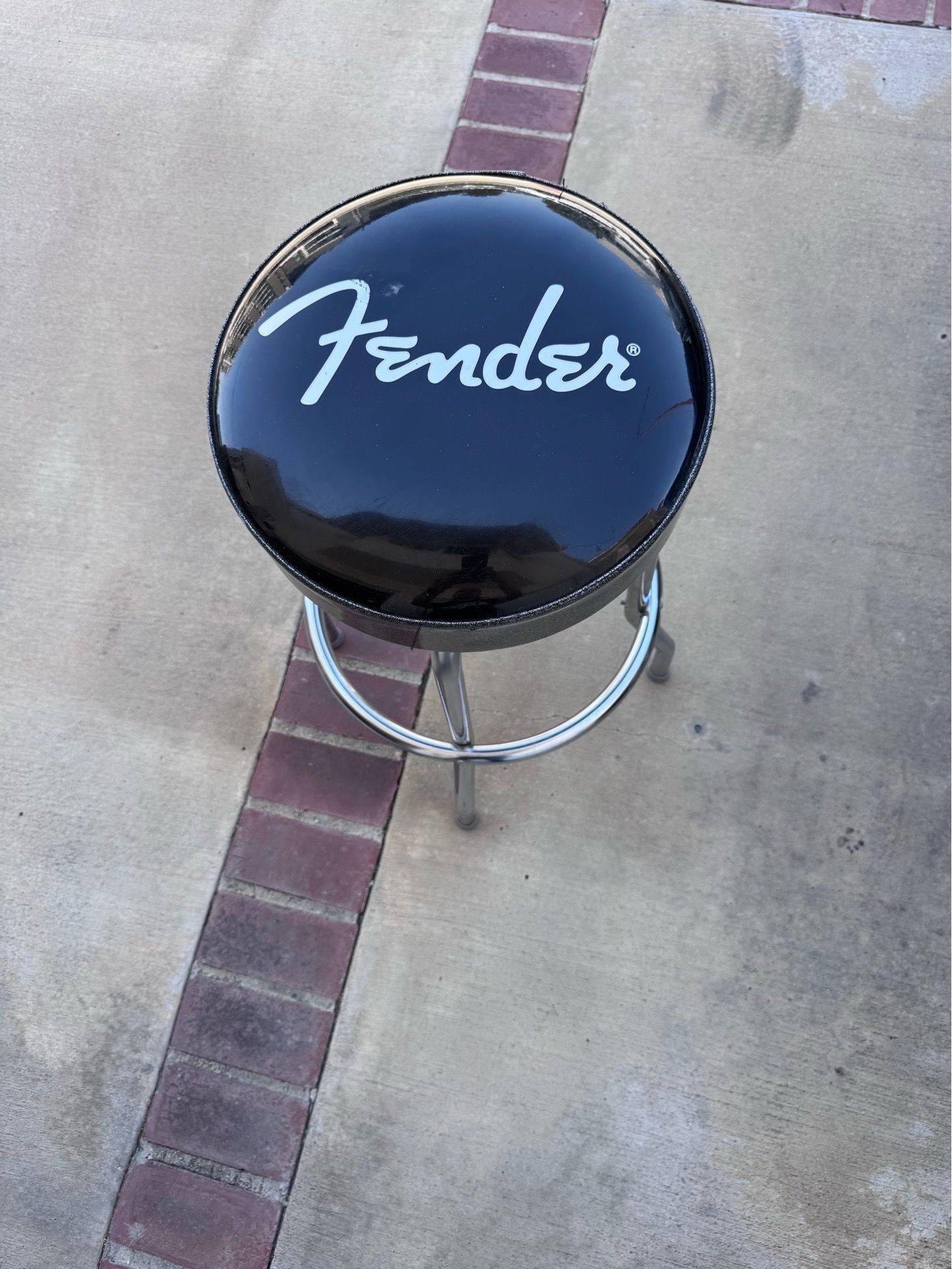 Fender guitar playing/bar stool
