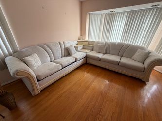 Lightly used sofa with pull out bed.