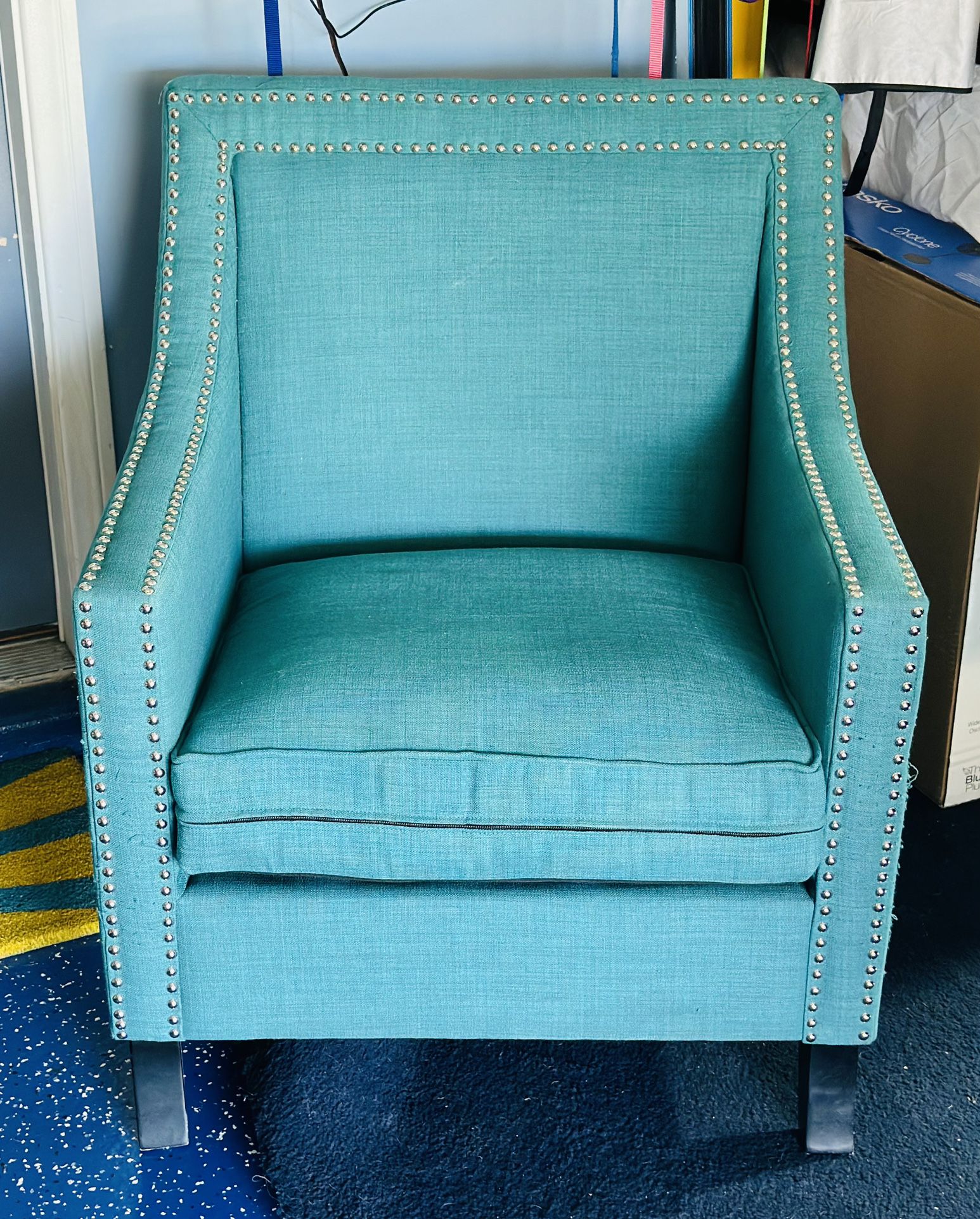 Turquoise Chair 