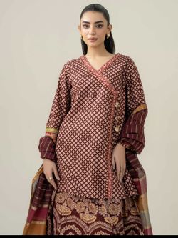 New 3 Piece Pakistani Dress Gharara Medium Size