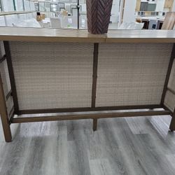 Outdoor Bar Table Metal 