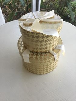 6 Vintage Dior hat boxes Made in France