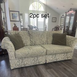 Sofa and Loveseat Set 