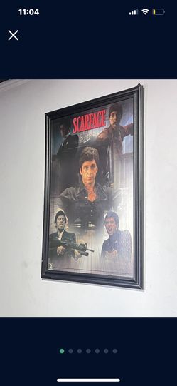 Vintage Scorpio poster Scarface Al Pacino Tony Montana 16837