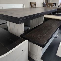 Kitchen Bench Nook Table 