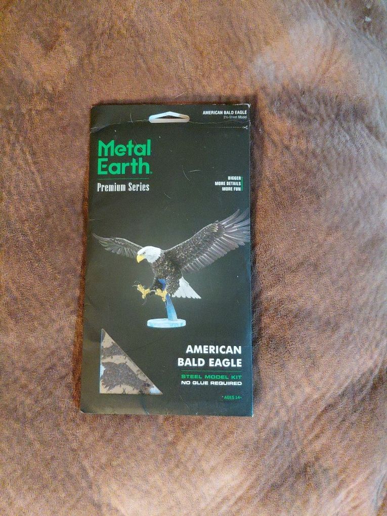 Metal American bald Eagle Model Kit