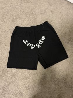 Spider Worldwide Black Mesh Shorts