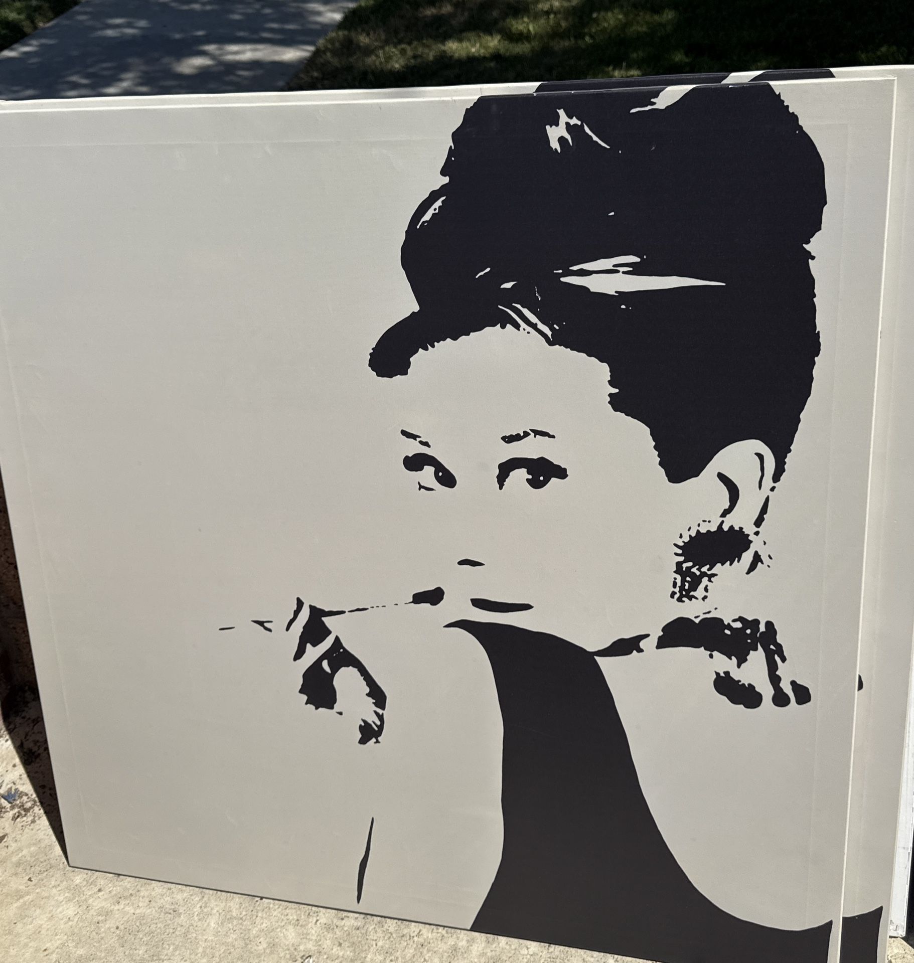 Audrey Hepburn Canvas Painting
