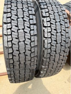 Truck drive tires