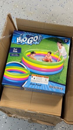 New Bestway Kids Splash Pool (62” x 18”) – In Box