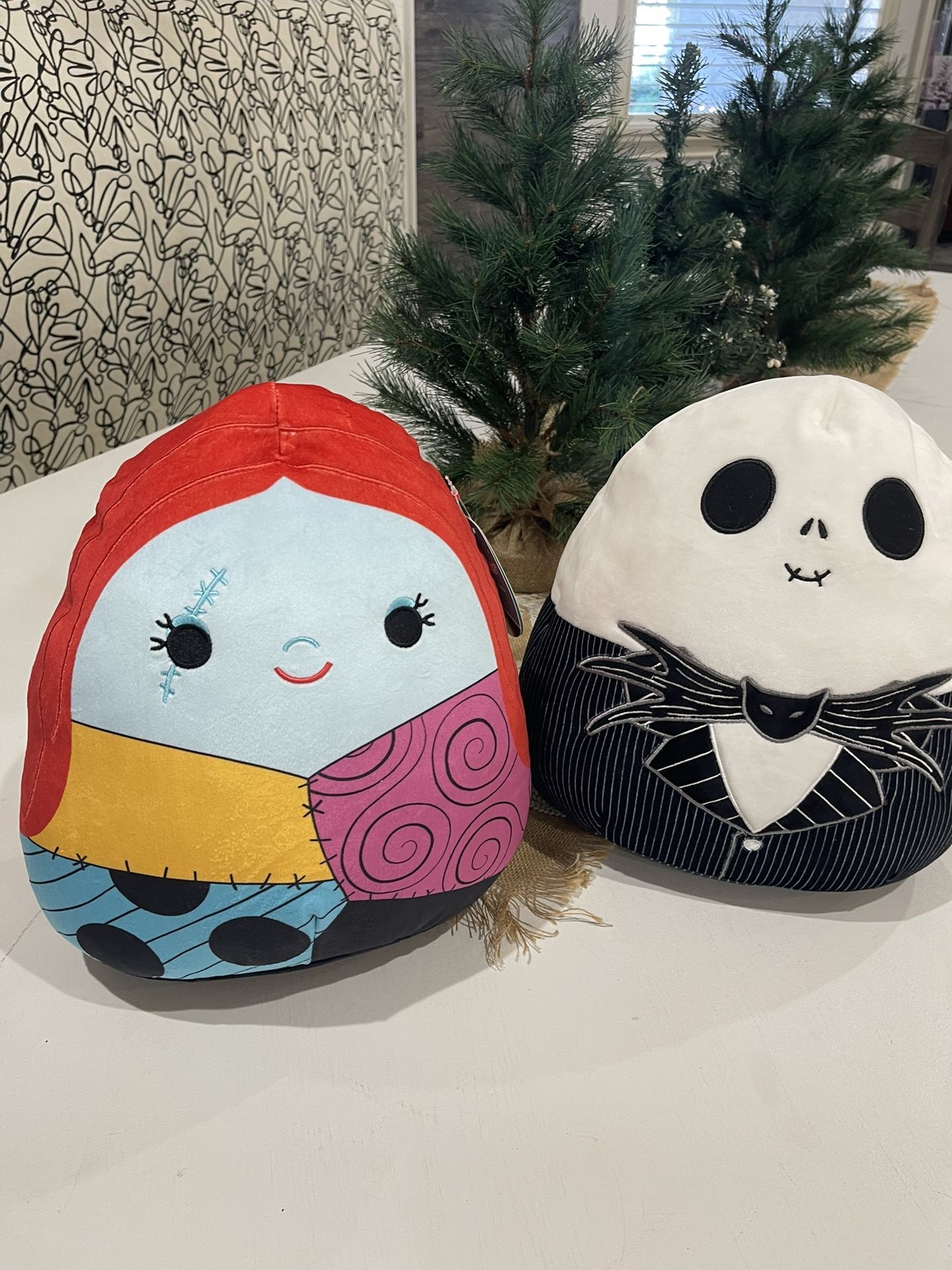 14” Jack And Sally Squishmallows Nightmare Before Christmas