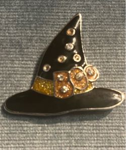 Halloween Witch Hat Enamel Pin