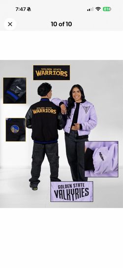 Golden State Valkyries/ Warriors Reversible Jacket