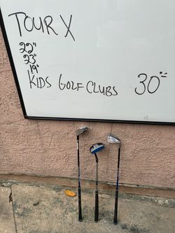 Tour X Kids Golf Clubs Set of 3