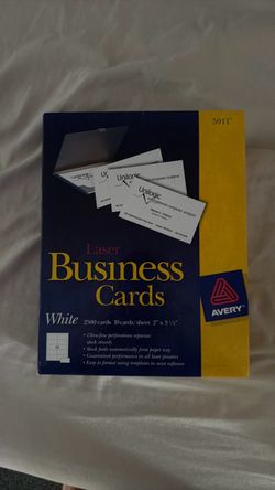 Avery Business Cards