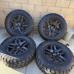 20 Inch Trailboss Wheels Oem For Chevy Silverado 35x12.50r20LT