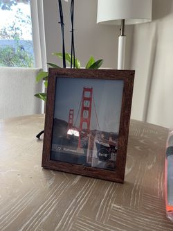 Photo Frame 8x10 – New Brand-new 8x10 wooden photo frame, never used.