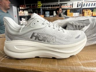 Hoka Running Sneakers White/Gray