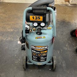 McGraw Electric Air Compressor 20 Gallon  135 PSI