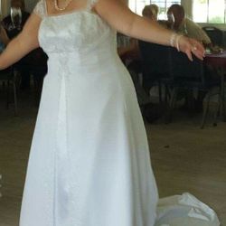 Wedding Dress Size 22