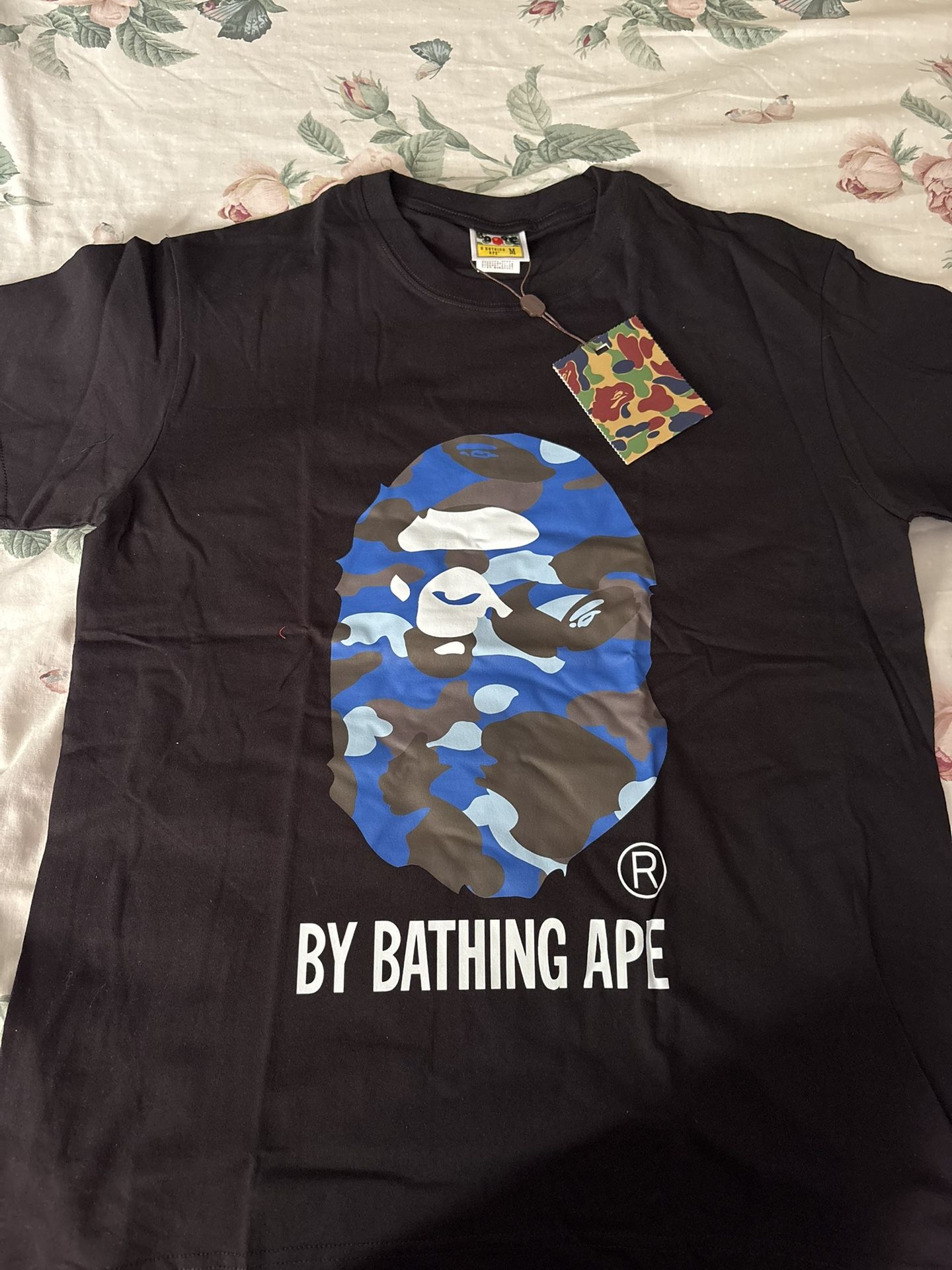 BAPE “Blue Camo” By Bathing Ape Tee – Size M – Brand New