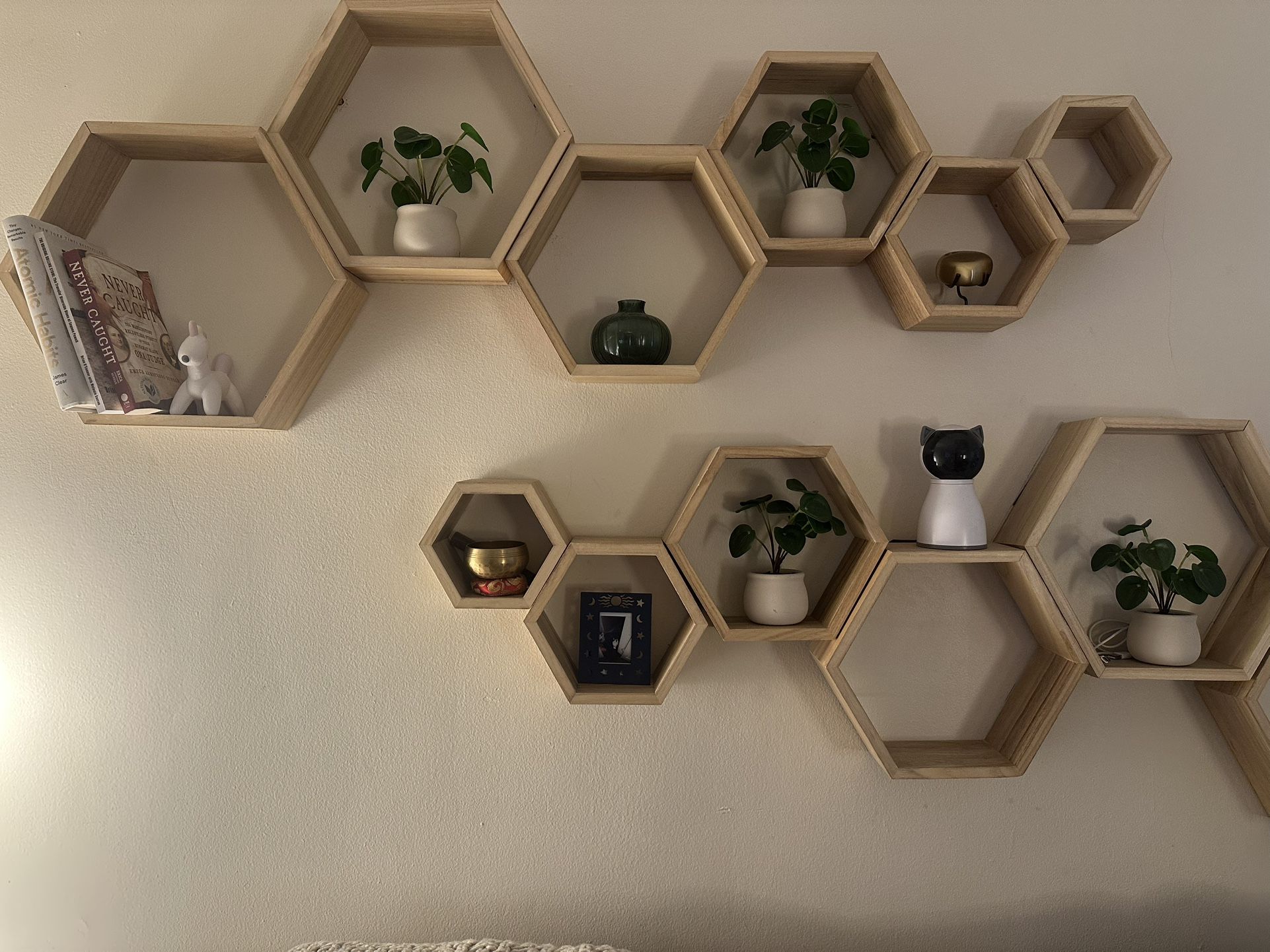 Boho - Honeycomb Wall Shelves