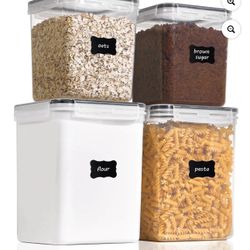 4 Pcs Large Storage Containers 