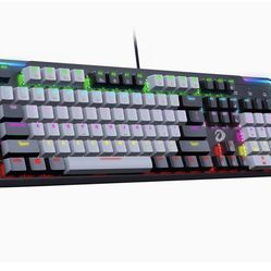 Rainbow Backlit Gaming Mechanical Keyboard