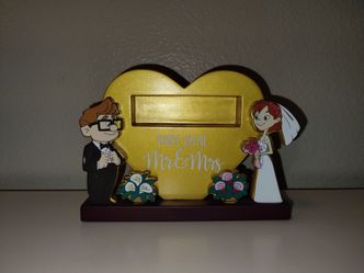 Disney Parks Pixar Up Carl & Ellie Wedding Desk Countdown Calendar ***Missing #s
